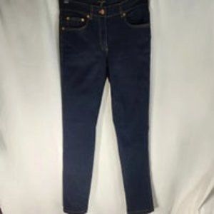 Escada Dark Blue Five Pocket Skinny Jeans Size 36 / US 6
